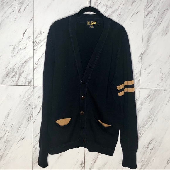 Ralph Lauren Other - EUC Ralph Lauren Navy Rugby Button Cardigan SZ L